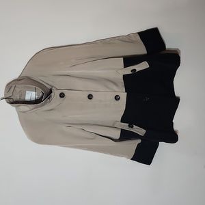 Croft&Barrow women's coat size L Black and Beige